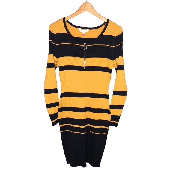 NOBO Dresses & Skirts - Stripe Dress Front Zip